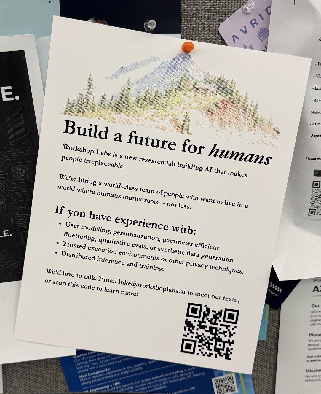 Our recruiting flyer at NeurIPS 2025